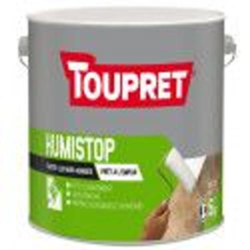 Humistop traitement murs humides préserve enduit peinture 5kg TOUPRET