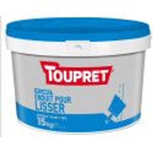Enduit de lissage F p?te ? lisser petites imperfections 15kg TOUPRET