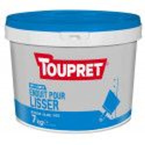 Enduit de lissage F pâte à lisser petites imperfections 7kg TOUPRET