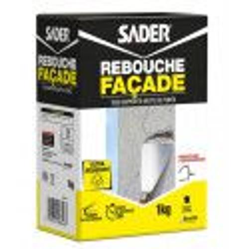 Enduit de rebouchage sp?cial fa?ade tous supports poudre 1kg SADER