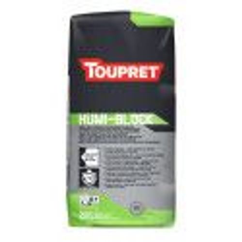 Enduit poudre humiblock bloque et pr?vient l' humidit? 20kg TOUPRET