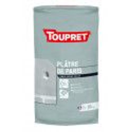 Plâtre de Paris blanc extra fin comble dresse scelle moule 15kg TOUPRET