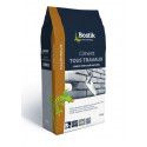 Ciment tous travaux Bostik - Gris - Sac 5 kg