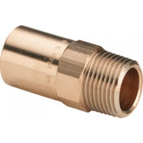 Mamelon bronze mâle cuivre - diamètre 35 fileté mâle 33/42 VIEGA