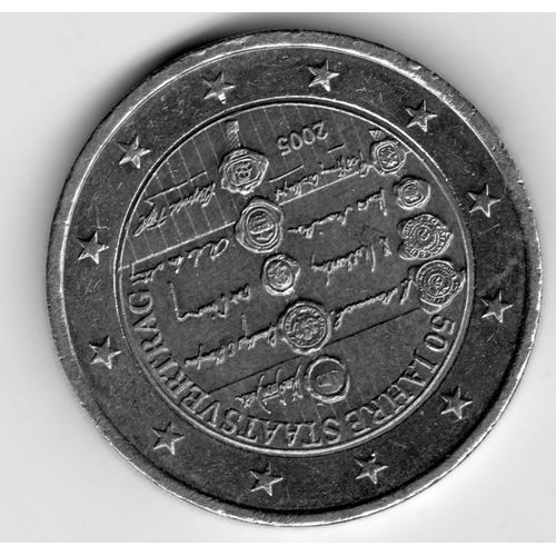 2 Euros Commémorative Autriche 2005