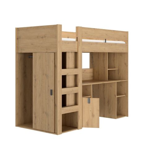 Lit Mezzanine Avec Bureau
