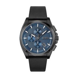 Montre Homme Hugo Boss Black Sport Lux En Cuir Noir