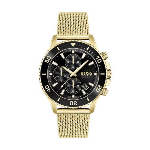 Montre Homme Hugo Boss Black Athleisure En Acier Jaune