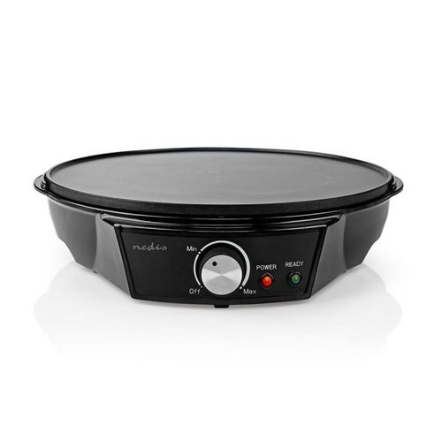 Nedis Crêpière 30cm Noir