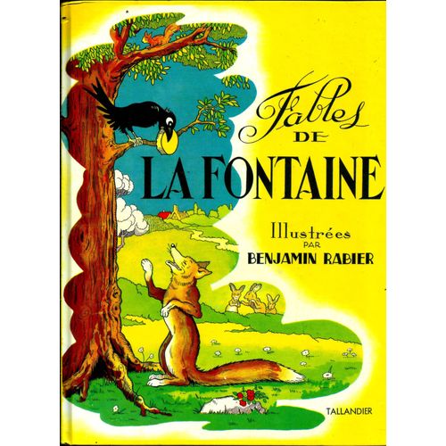 Fables De La Fontaine Illustrées Par Benjamin Rabier