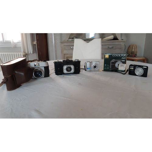 LOT D'APPAREILS PHOTOS