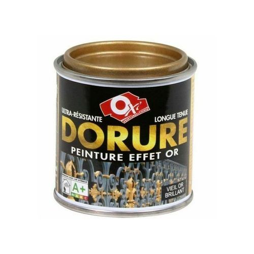 Peinture dorure vieil or antirouille à effet métal tous supports 60ML OXI