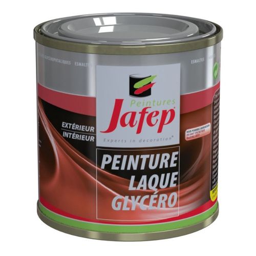 Peinture protection décoration multi supports fer bois plâtre intérieur extérieur 0.25L JAFEP Couleurs aux choix