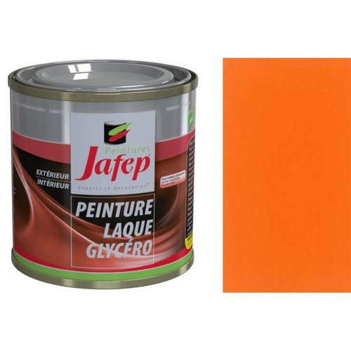 Peinture protection décoration multi supports fer bois plâtre intérieur extérieur 0.25L JAFEP Couleurs aux choix