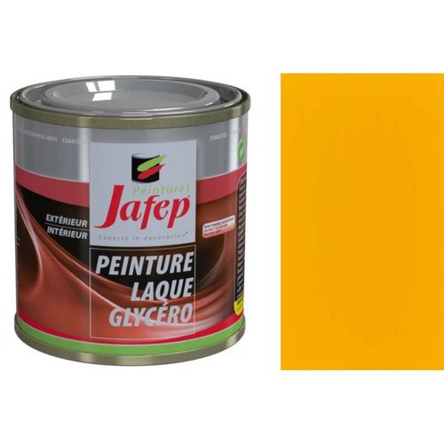 Peinture protection décoration multi supports fer bois plâtre intérieur extérieur 0.25L JAFEP Couleurs aux choix
