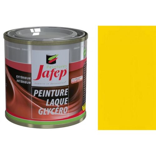 Peinture protection décoration multi supports fer bois plâtre intérieur extérieur 0.25L JAFEP Couleurs aux choix