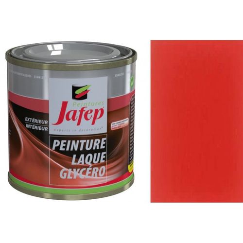 Peinture protection décoration multi supports fer bois plâtre intérieur extérieur 0.25L JAFEP Couleurs aux choix