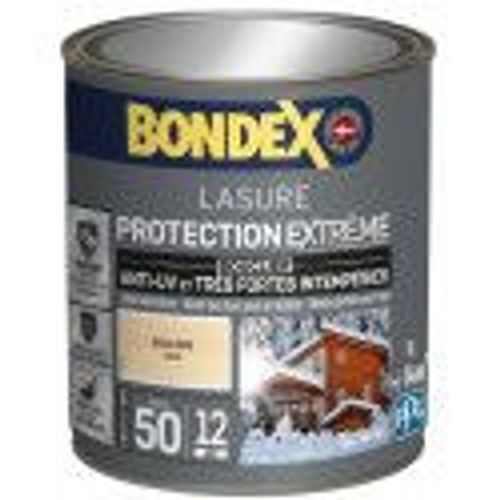 Lasure protection extrême 12 ans bouclier anti UV Très fortes intempéries Incolore BONDEX