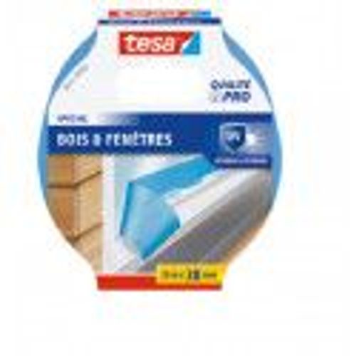 Adh?sif masquage bleu protection bois et fen?tres 38mm x 25m TESA