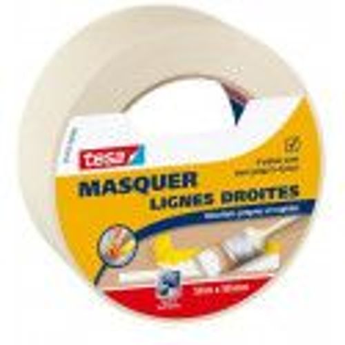 Adh?sif masquage lignes droites protection peinture 50mm x 50m TESA