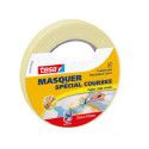Adh?sif masquage lignes courbes protection peinture 19mm x 25m TESA