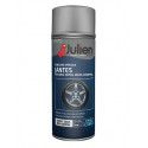 Peinture aérosol gris aluminium spécial jantes carrosserie antirouille vehidecor JULIEN