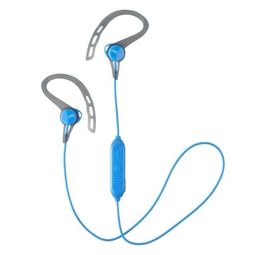Ecouteurs bleus intra-auriculaire sans fil - JVC - HAEC20BTAEF