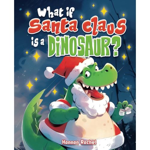 What If Santa Claus Is A Dinosaur?: A Christmas Short Story Book For Kids And Toddlers (Bedtime Short Story For Children 4-8 Years Old)