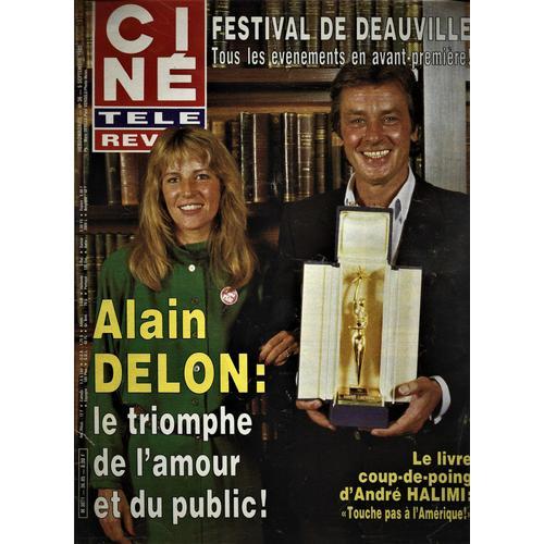 Ciné Revue N° 36 - Alain Delon - 05/09/1985 -