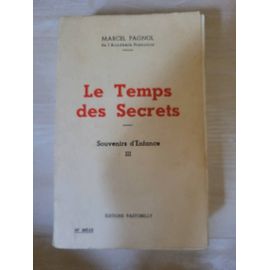 Marcel Pagnol Le Temps Des Secrets 1960 Pastorelly Monte-Carlo Monaco
