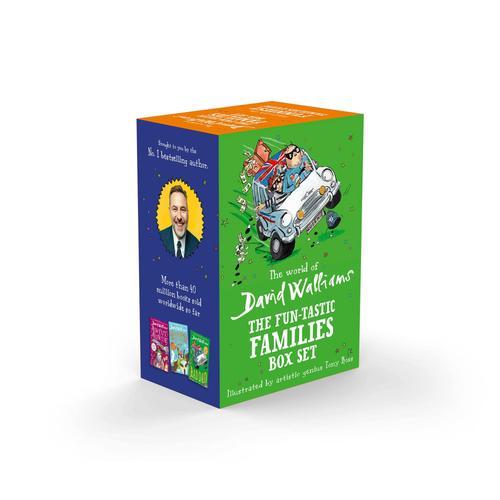 The World Of David Walliams: Fun-Tastic Families Box Set