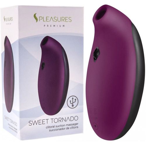 Stimulateur Clitoridien Usb Sweet Tornado Violet/Noir
