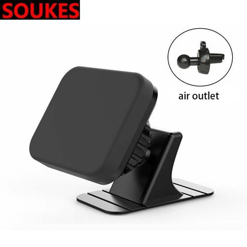 Support magnétique pour voiture avec clip