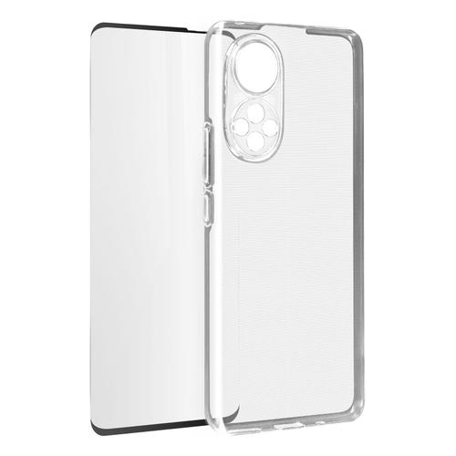 Coque Honor 50 Et Huawei Nova 9 Souple Et Verre Trempé 9h - Transparent / Noir