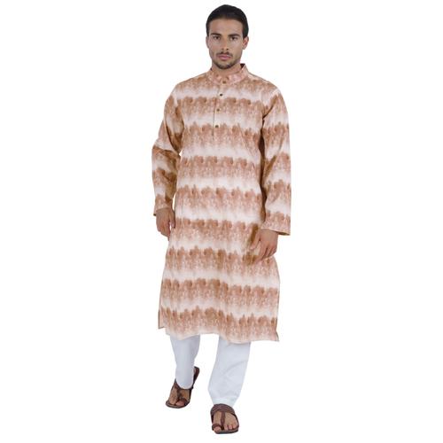 Atasi Mandarin Collier Kurta Pour Hommes Manches Longues Usure Ethnique