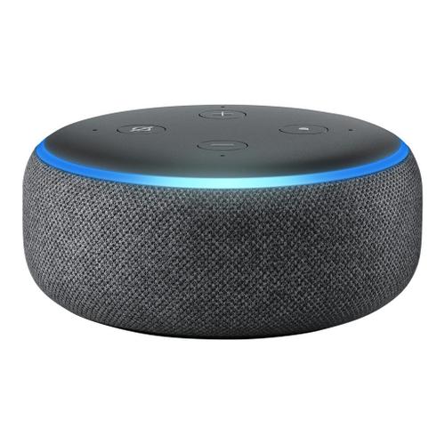 Assistant vocal Amazon Echo Dot 3 (3ème génération) avec Alexa - Noir