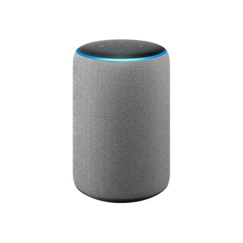 Assistant vocal Amazon Echo Plus 2 (2ème génération) avec Alexa - Tissu gris chiné