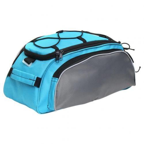 Bleu - Sac À Main Arrière Pour Vélo De 13l, Support De Siège De Cyclisme, Rangement De Coffre, Sacoche De Voyage, Sacs De Vélo De Montagne, Grande Capacité