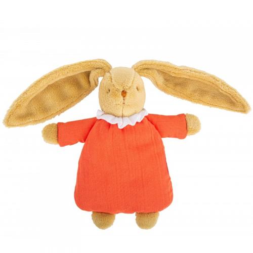 Lapin Nid D'ange Hochet Corail- 20 Cm - Trousselier