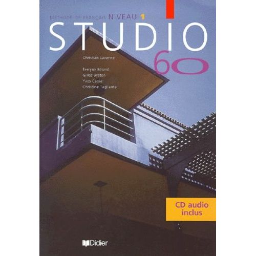 Studio 60, Méthode De Français, Niveau 1 - (1 Cd Audio)