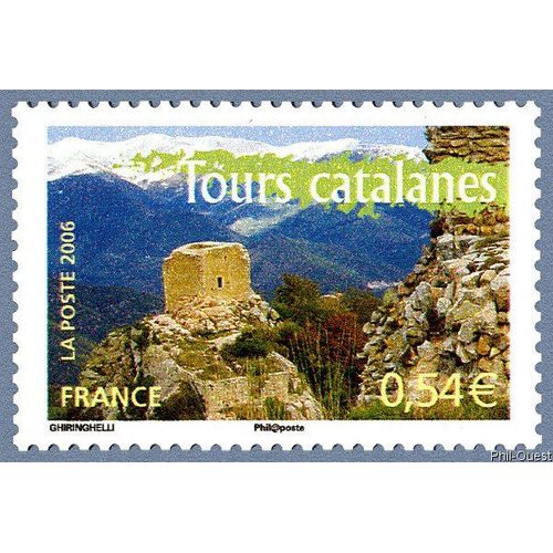 Timbre De 2006 Portraits De Régions N°8 - La France À Vivre Tours Catalanes N° 3942