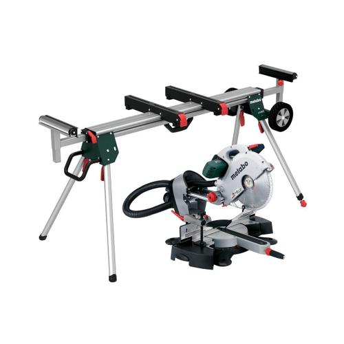 Metabo Scie à onglets KGS 315 Plus Set, avec socle de machine KSU 401, carton - 690971000