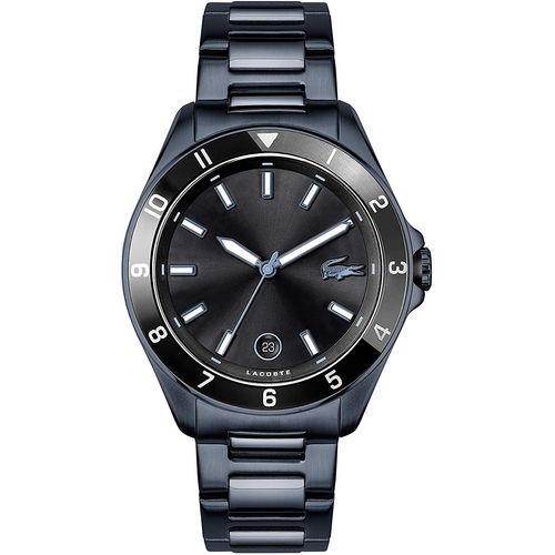 Lacoste Montre Bleu Analogique Hommes Tiebreaker 2011128