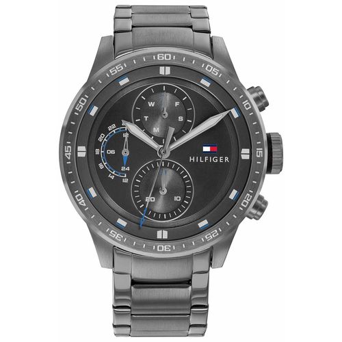 Tommy Hilfiger Montre Gris Multi-Cadrans Hommes Trent 1791806