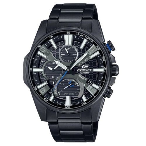 Casio Montre Noir Chronographe Hommes Edifice Eqb-1200dc-1aer