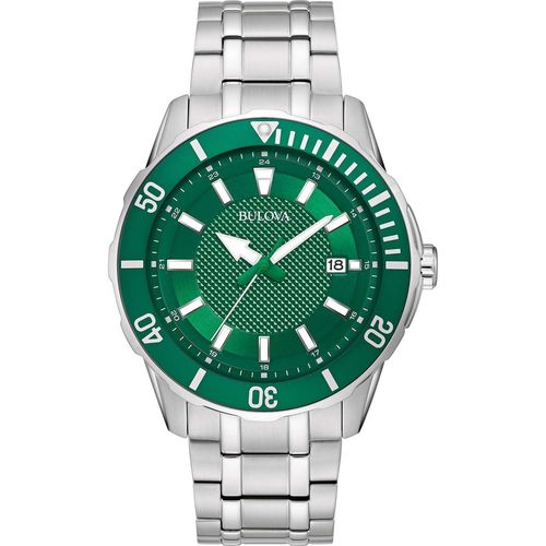 Bulova Montre Argent Analogique Hommes 98b359