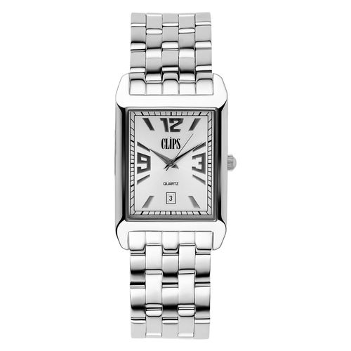 Clips Montre Argent Analogique Hommes 553-7001-88