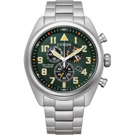 Citizen Montre Argent Chronographe Hommes At2480-81x
