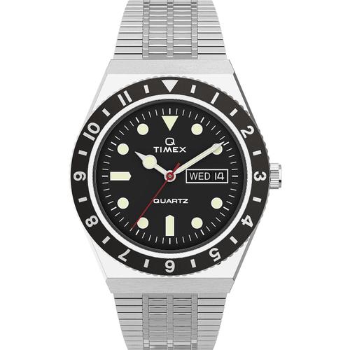 Timex Montre Argent Analogique Hommes Q Reissue Tw2u61800