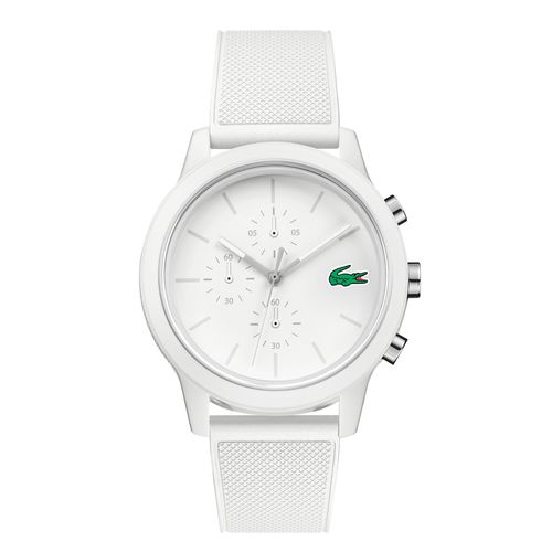 Lacoste Montre Blanc Chronographe Hommes Leisure 2010974